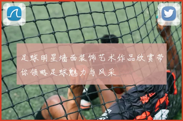 足球明星墙面装饰艺术作品欣赏带你领略足球魅力与风采