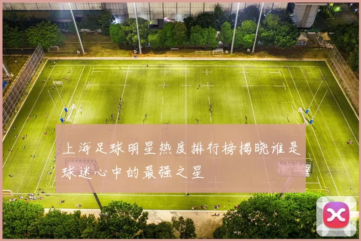 上海足球明星热度排行榜揭晓谁是球迷心中的最强之星