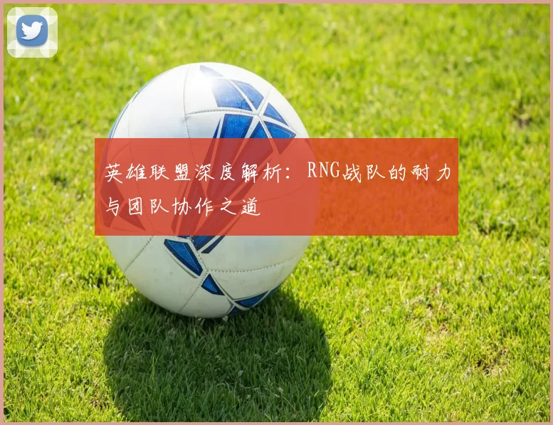 英雄联盟深度解析：RNG战队的耐力与团队协作之道